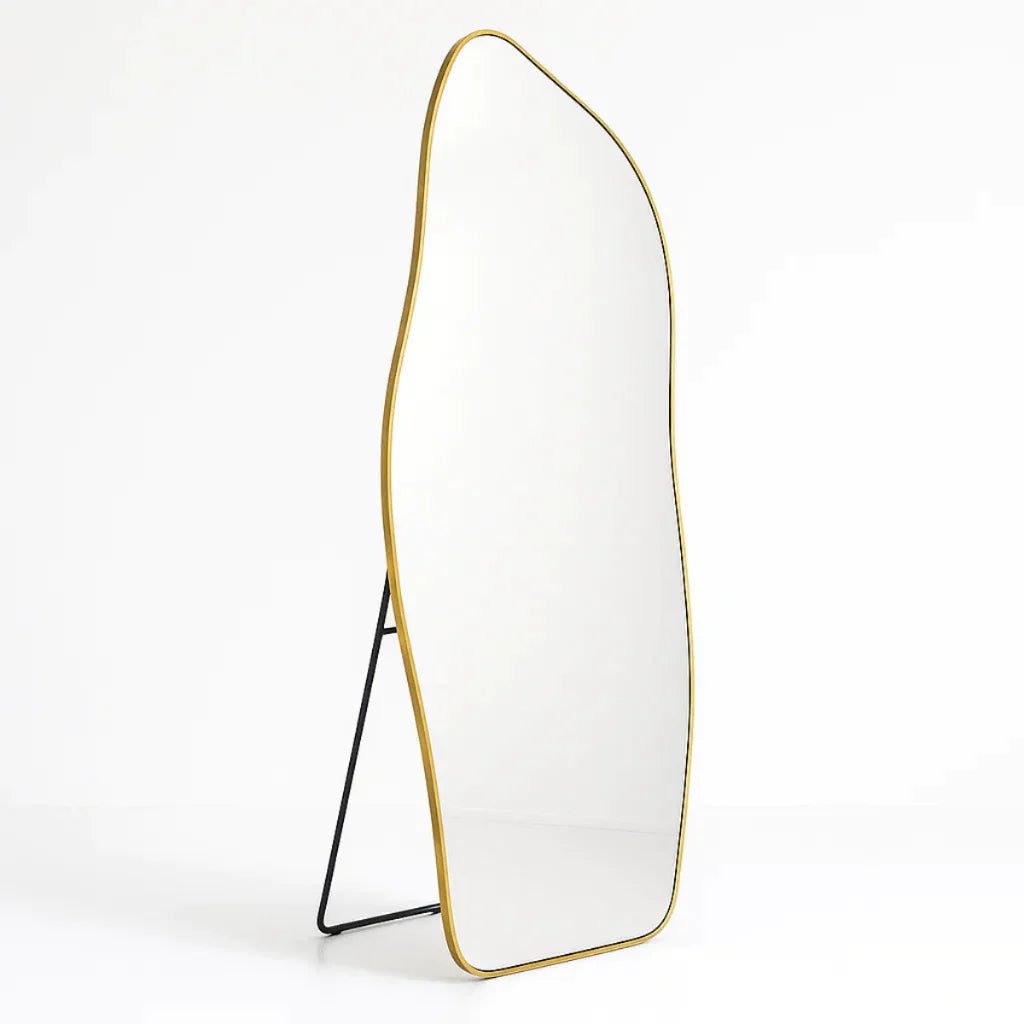 150 x 60 cm Ganzkörperspiegel aus Bio-Baumwolle mit Aluminiumrahmen – Sonderangebot
